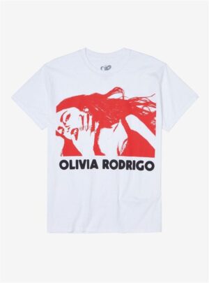 Olivia Guts Red Stencil Shirt