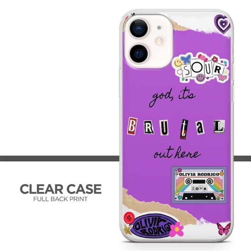 Sour Olivia Rodrigo Phone Case Purple Lover Case