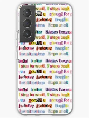 Sour Song Titles Phone Case