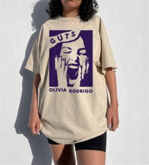 Vintage Guts Olivia Rodrigo T- Shirt Gift For Him_48_11zon